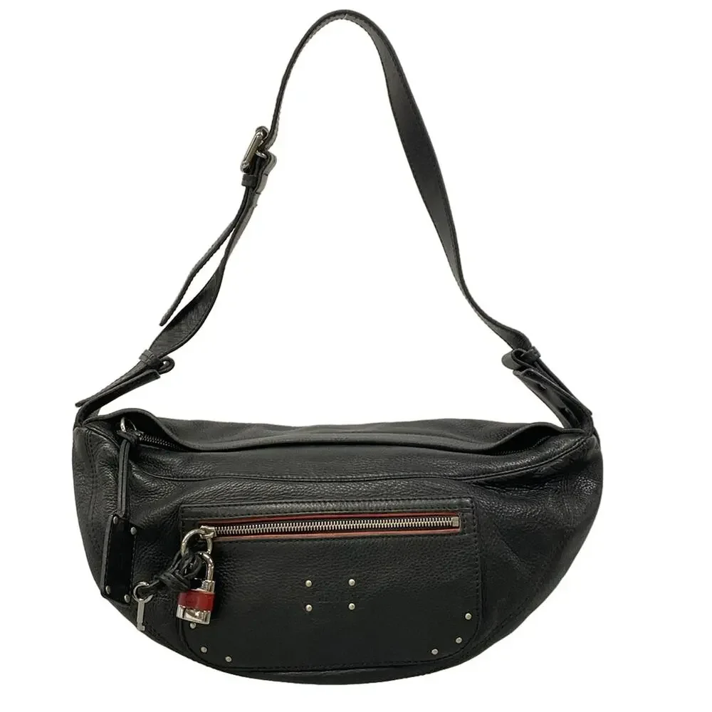 Chloé Mr. Paddington Shoulder Bag Black Red